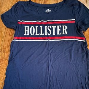 Navy Blue Hollister Easy Tee Shirt